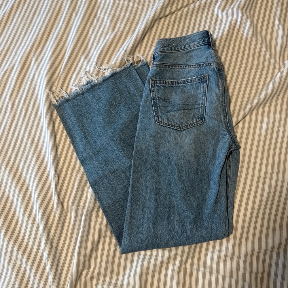 American Eagle Outfitters Blue Ankle Length Jeans